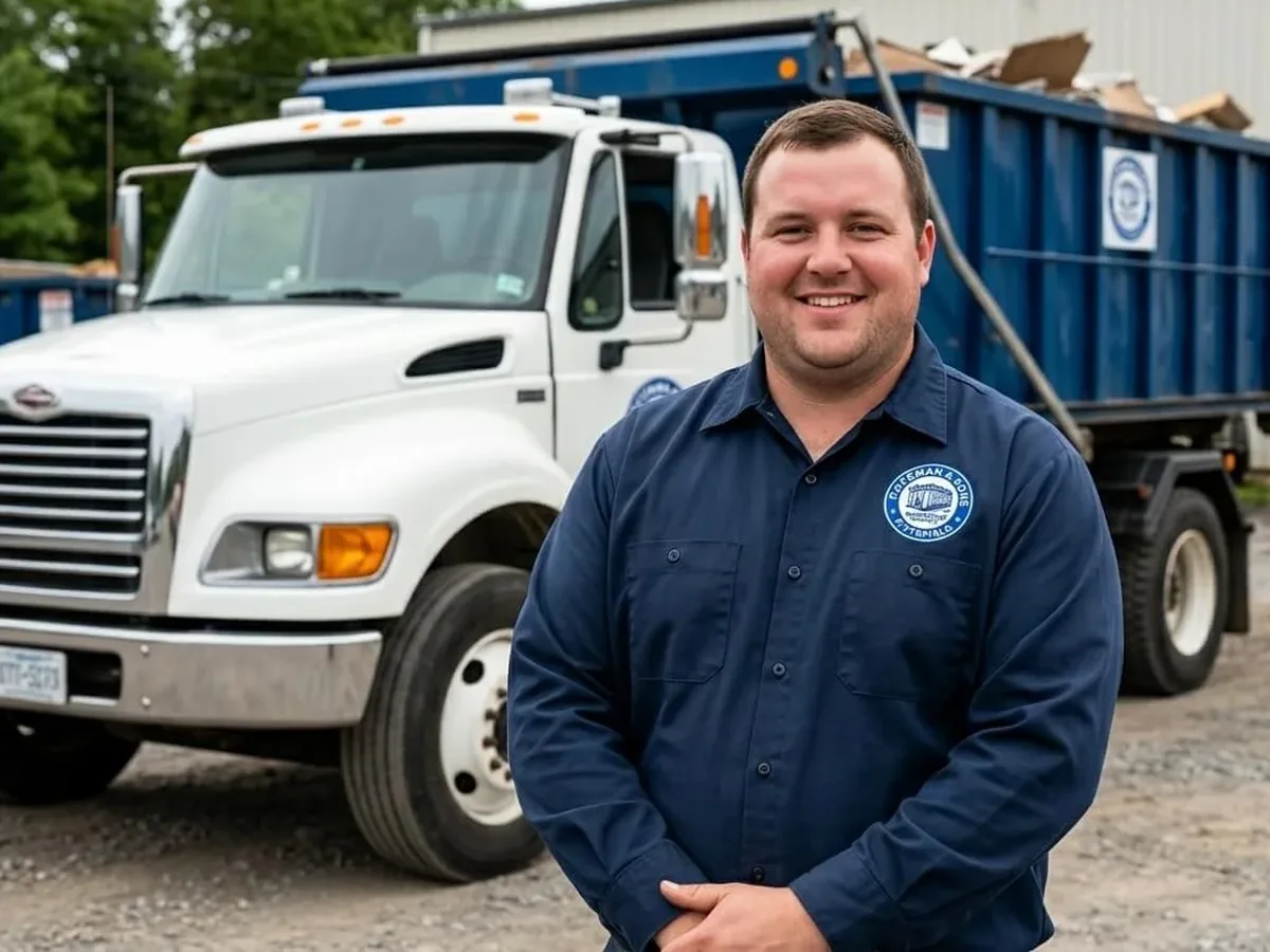 Connor Whitfield — Lead Driver at Pateman & Sons Dumpster Rentals Pittsfield
